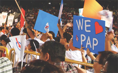  ... in charge of singapore again after it wins election 81 6 on saturday